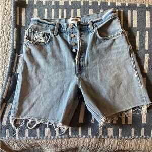 Agolde denim shorts